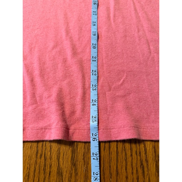 Chico's Size XL Pink Cotton Boat Neck Short‎ Sleeve T Shirt Top Casual Everyday - Picture 8 of 8